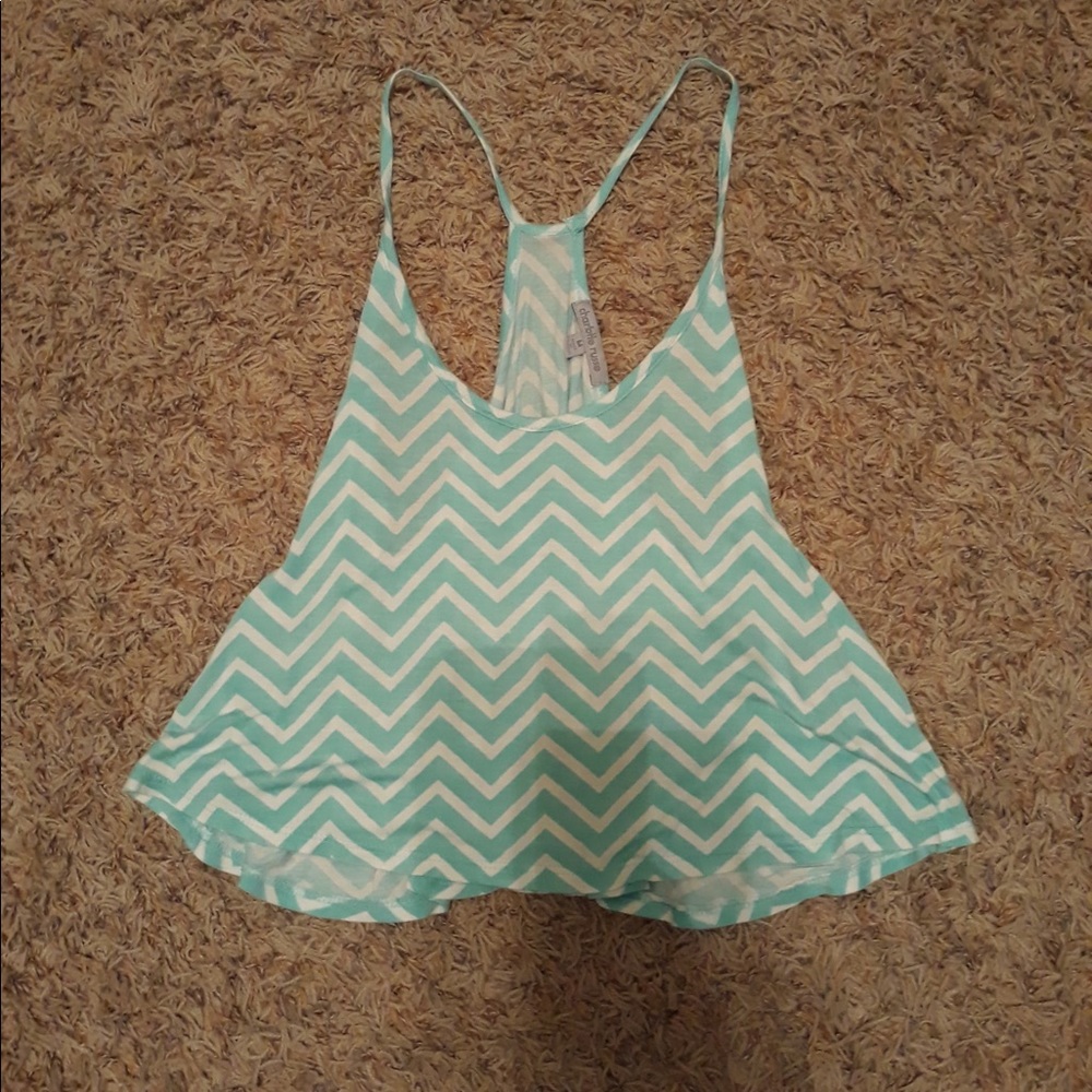Fun summer crop tank top